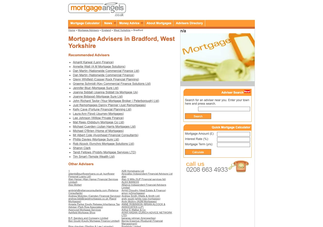 Jaffrey Financial Services website preview