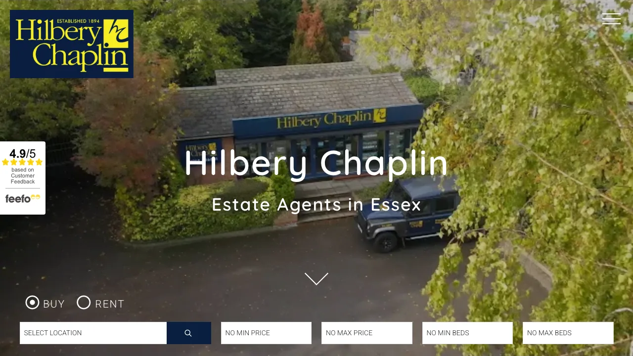 Hilbery Chaplin Laindon website preview