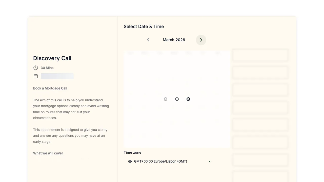 BT Mortgage Advice website preview