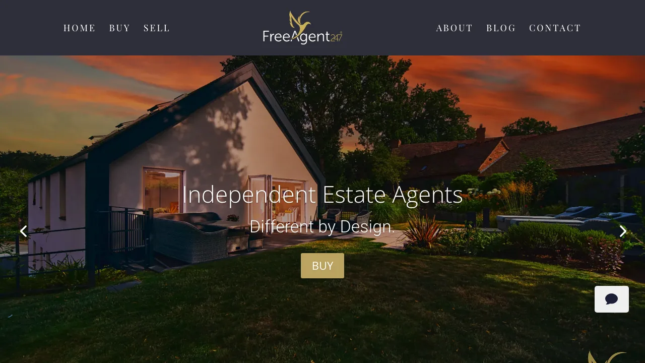 FreeAgent247 website preview