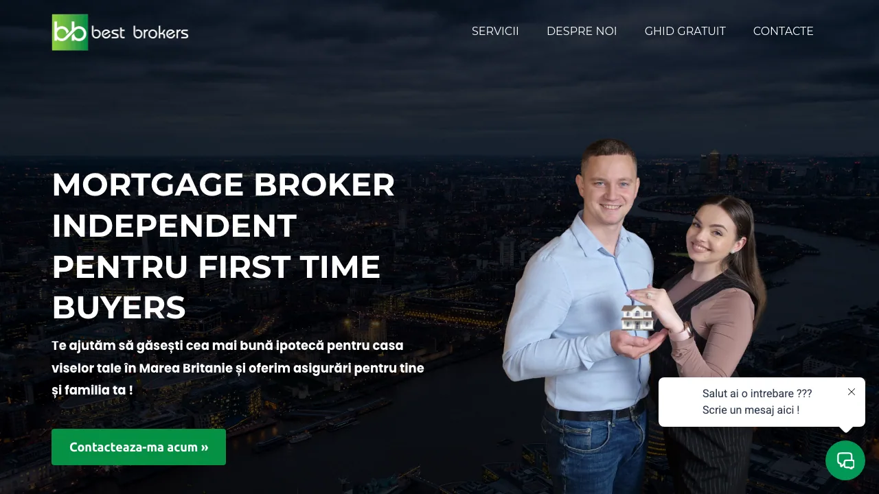 Adrian Iovu Mortgage Adviser website preview