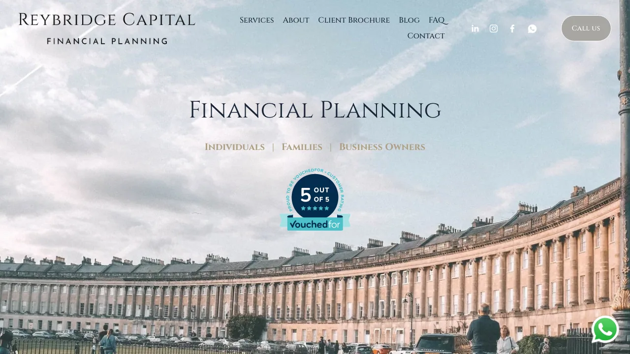 Reybridge Capital website preview