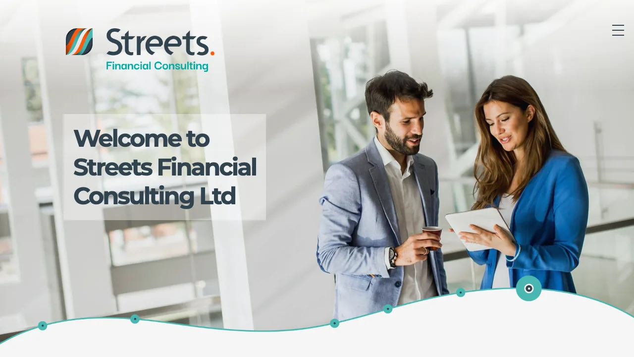 Streets Financial Consulting website preview