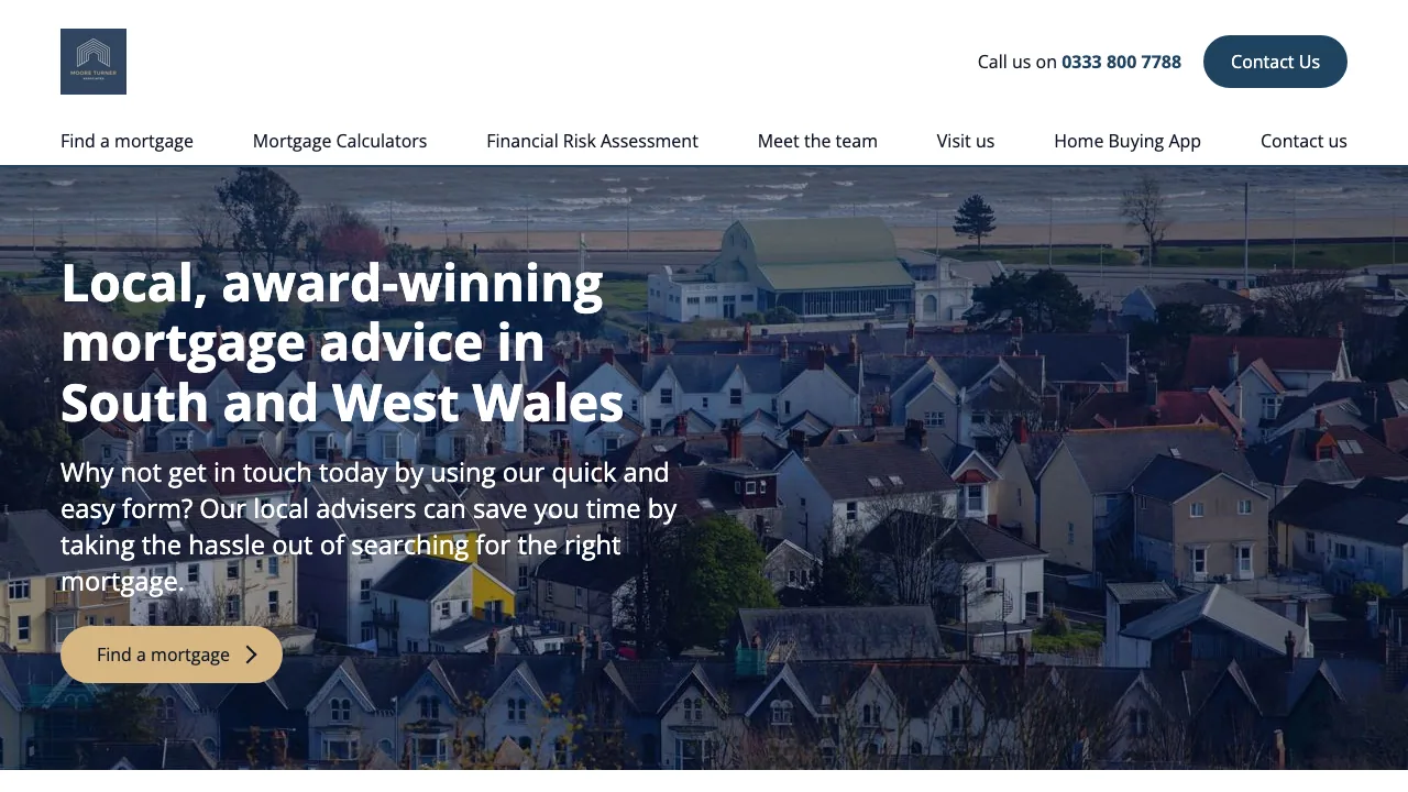 Moore Turner Associates website preview