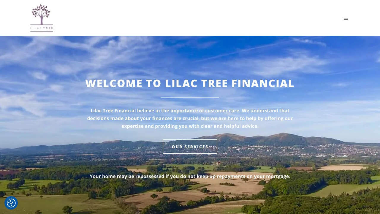 Lilac Tree Financial website preview