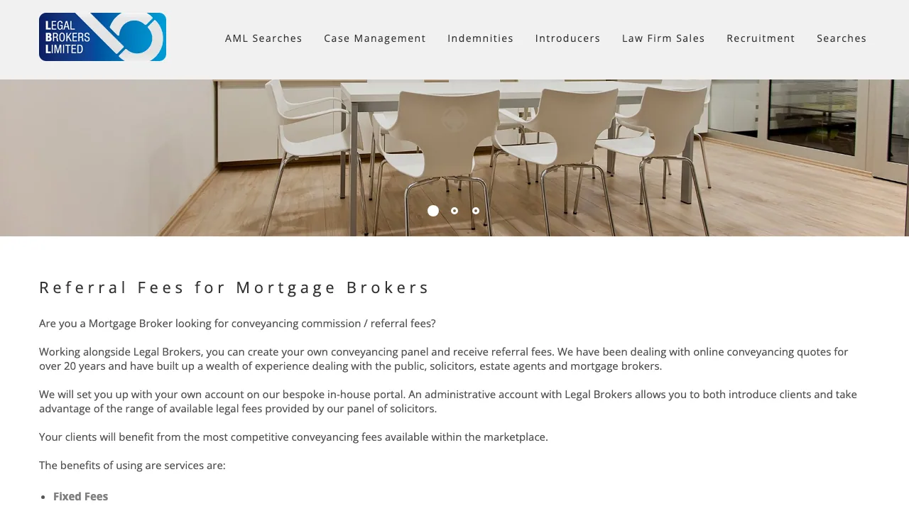 Legal Brokers Ltd website preview