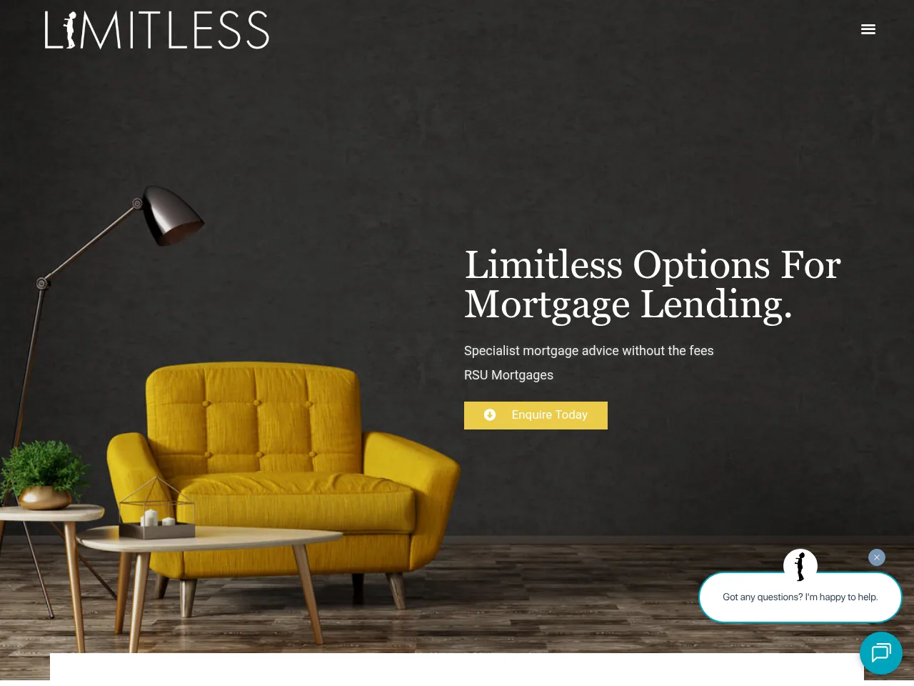 Limitless website preview