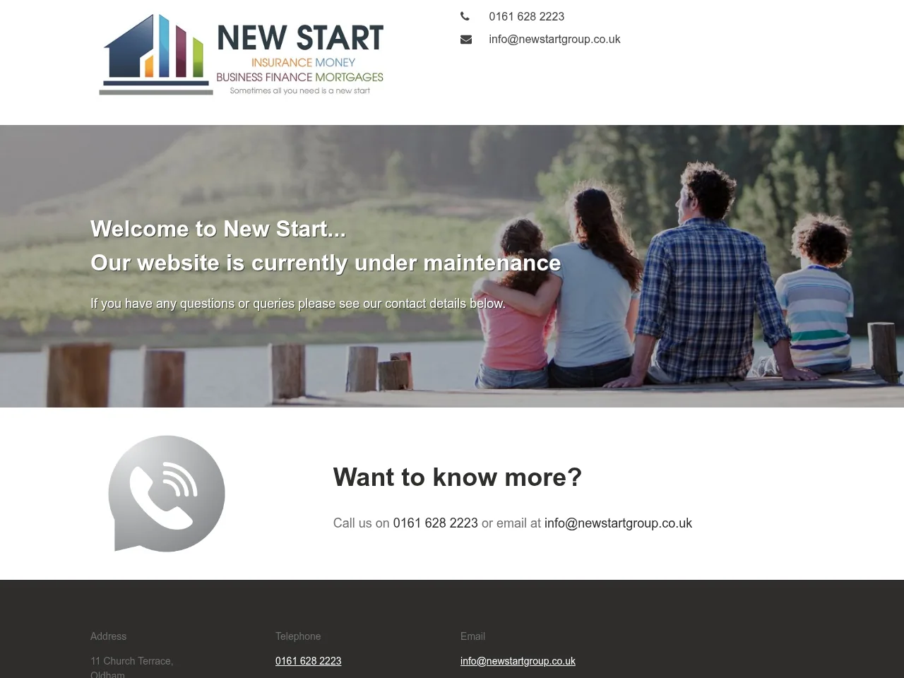 New Start Mortgages & New Start Money website preview