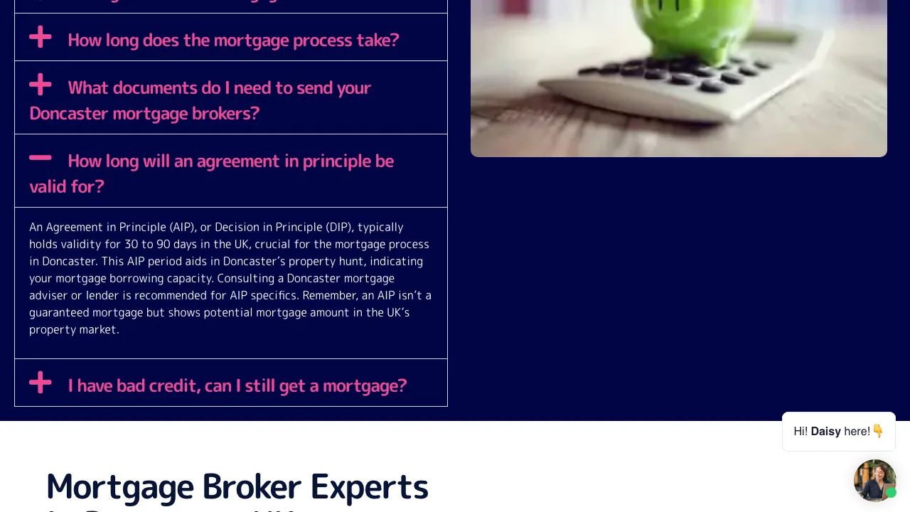 Doncaster Mortgage Advisor | MortgagesRM website preview