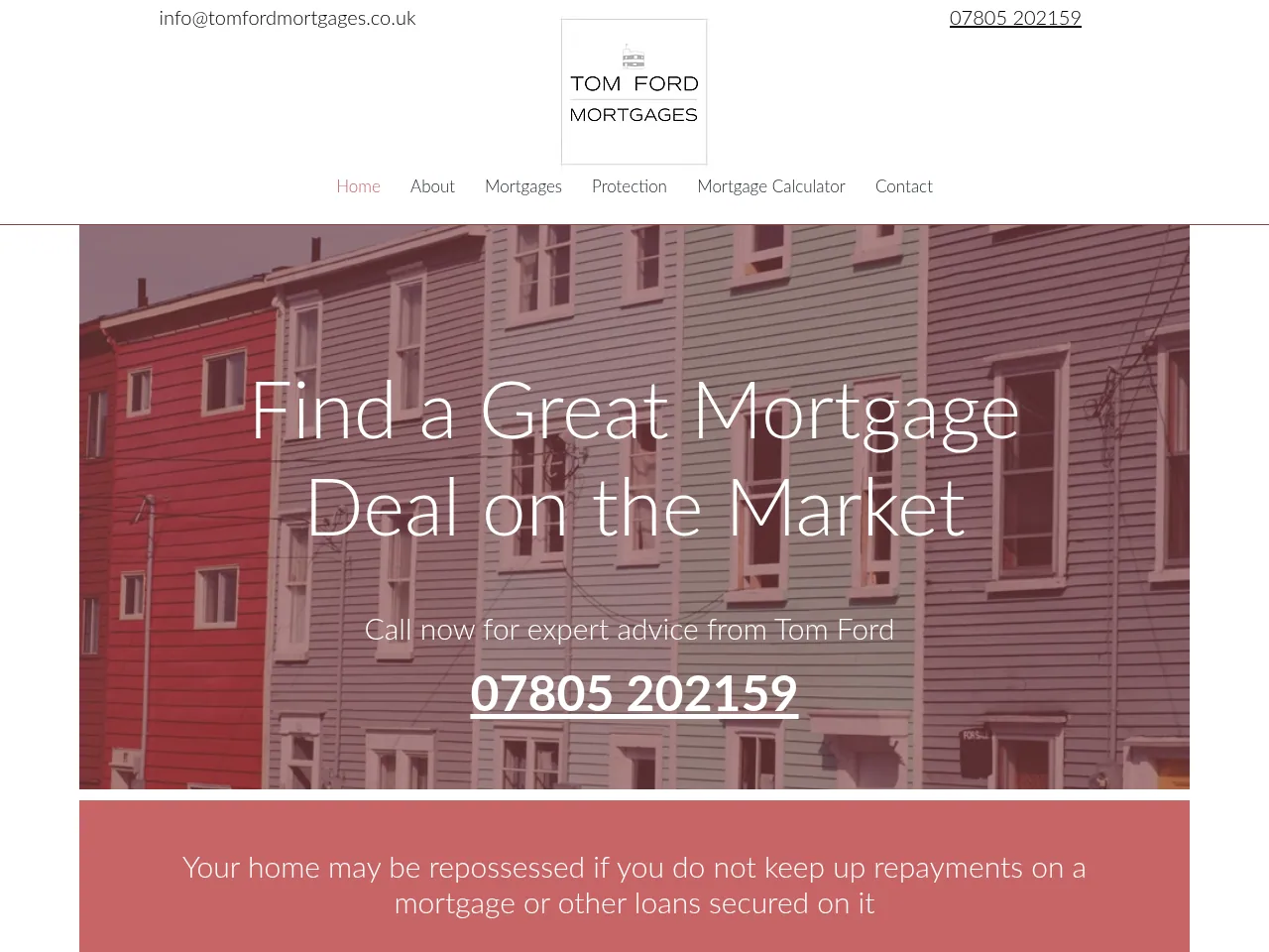 Tom Ford Mortgages website preview