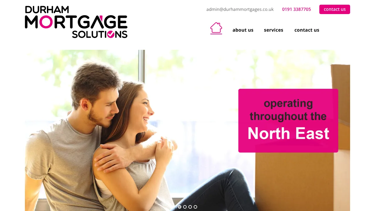Arnie Haq Durham Mortgage Solutions website preview