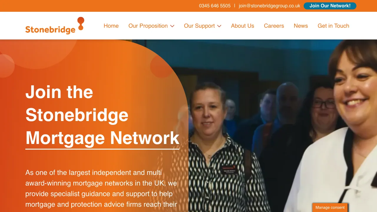 Stonebridge Mortgage Solutions Ltd website preview