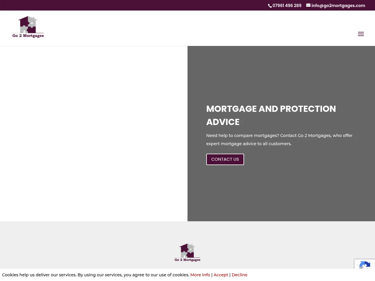 Go 2 Mortgages website preview