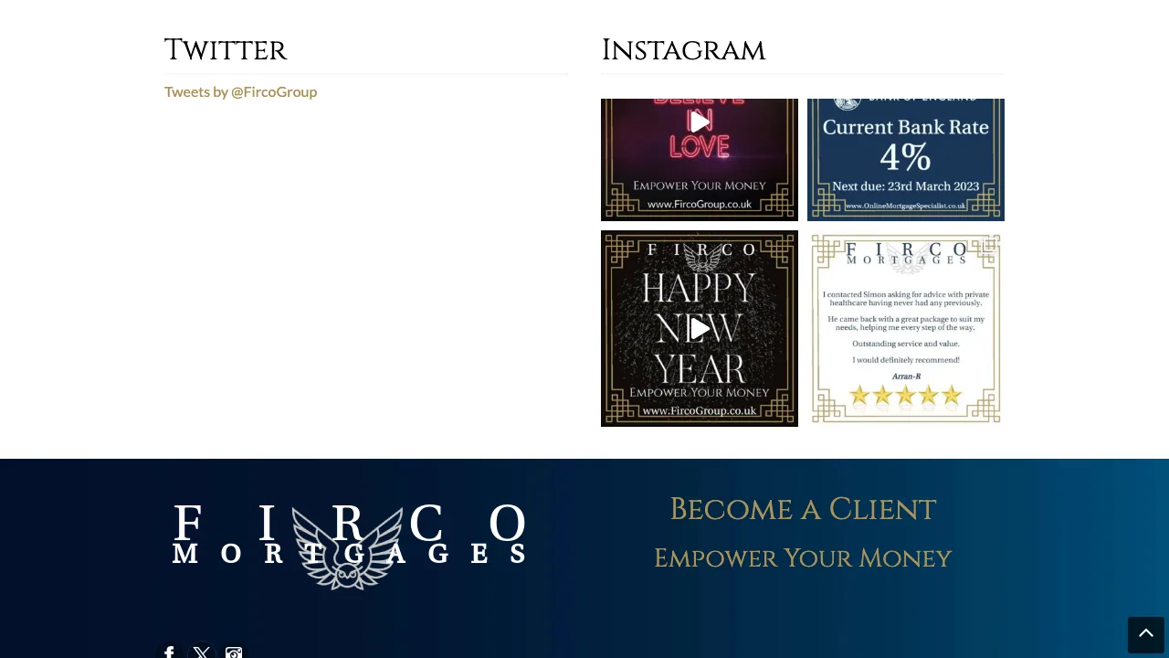 The Mortgage Point | Firco Mortgages website preview