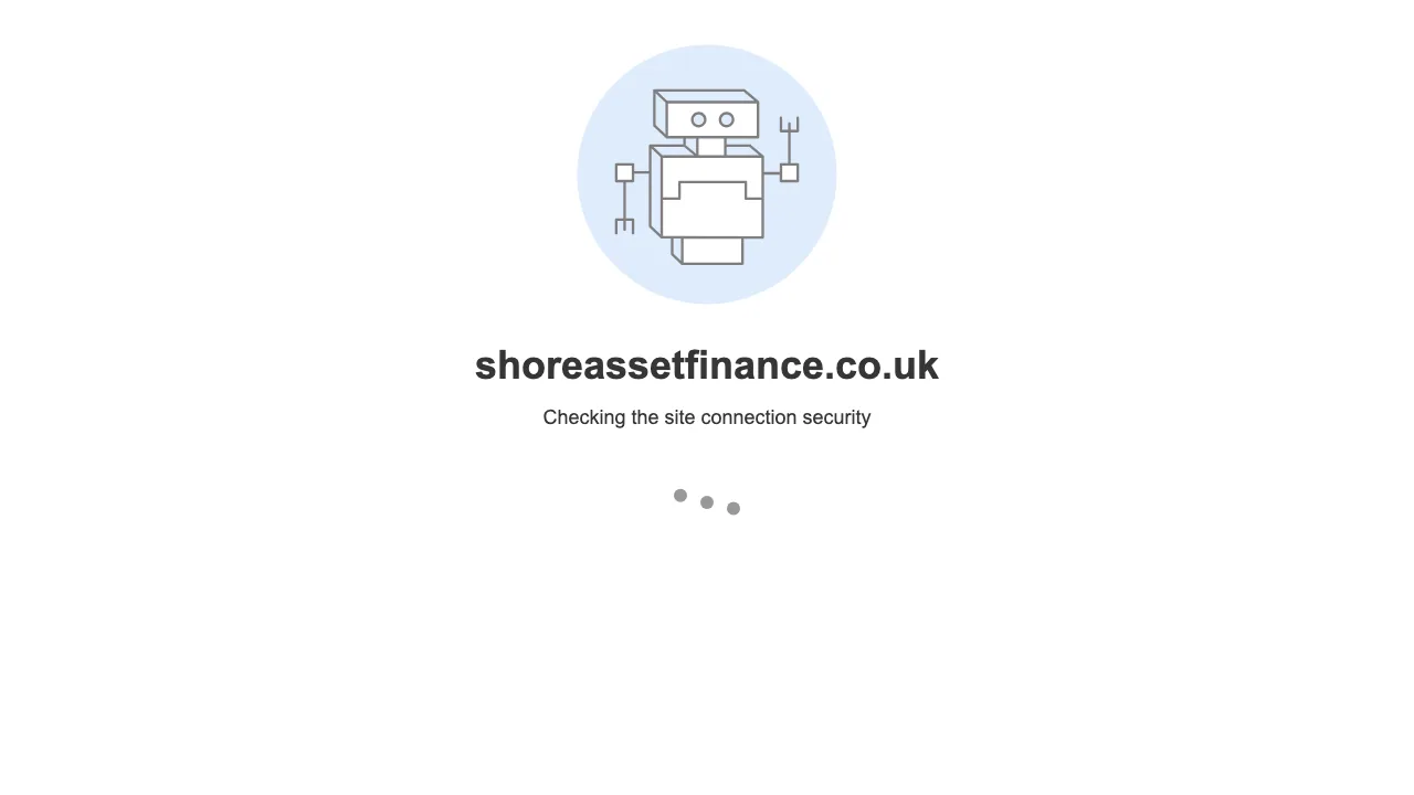 Shore Asset Finance website preview