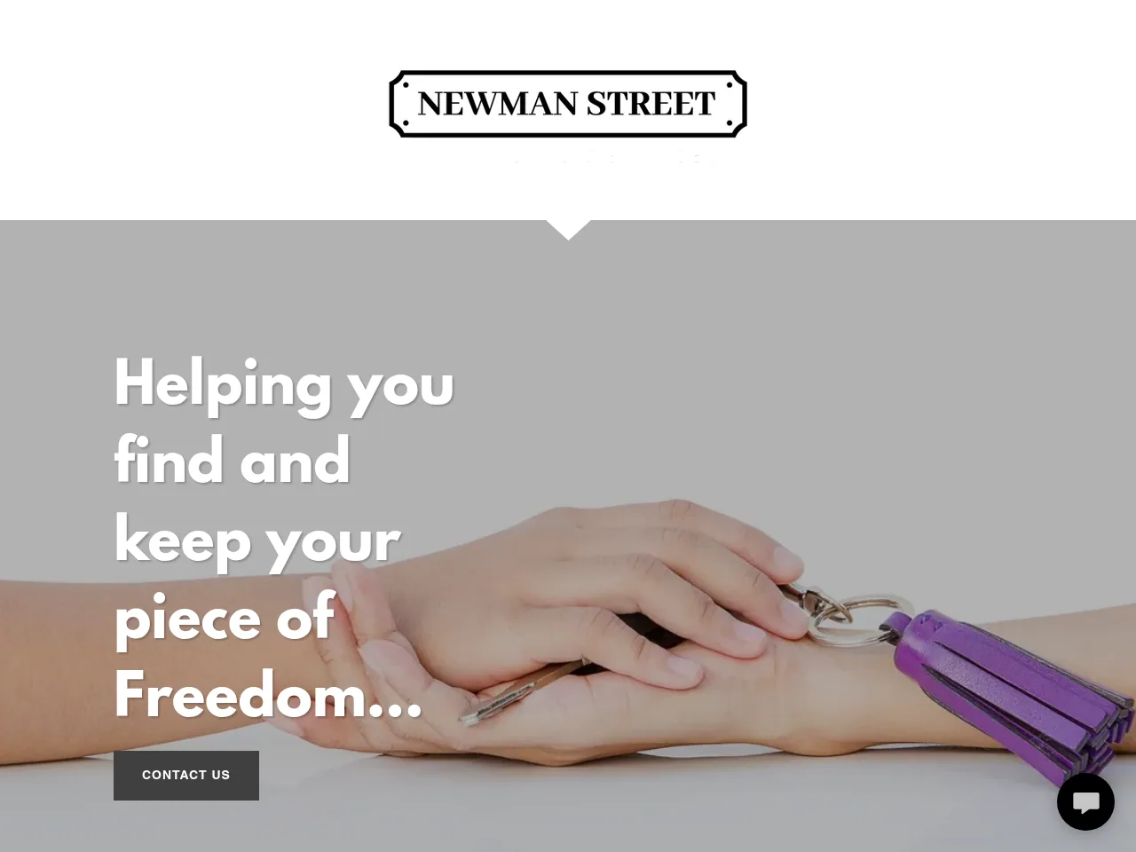 Newman Street Financial Services website preview