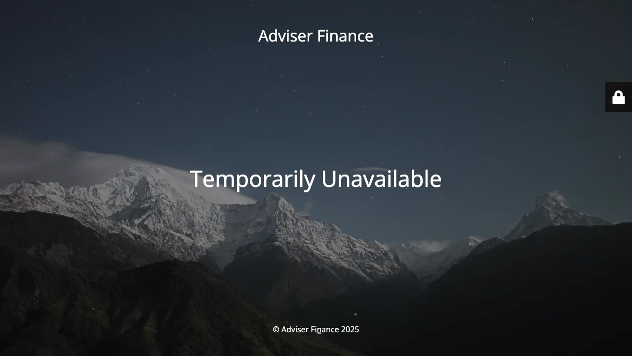 Adviserfinance Ltd website preview