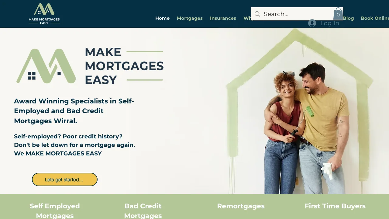 Make Mortgages Easy website preview