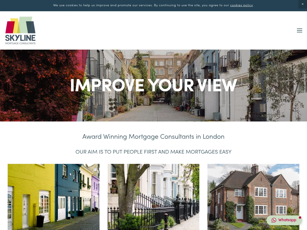Skyline Mortgage Consultants website preview