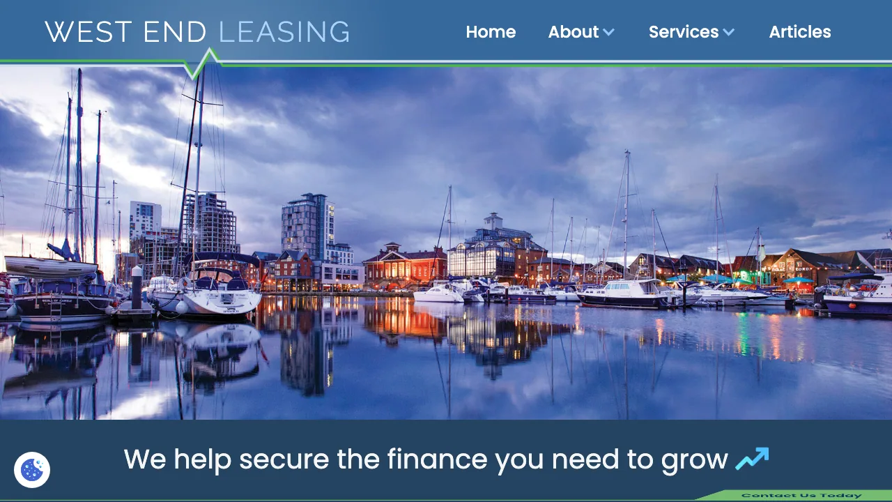 West End Leasing Ltd website preview