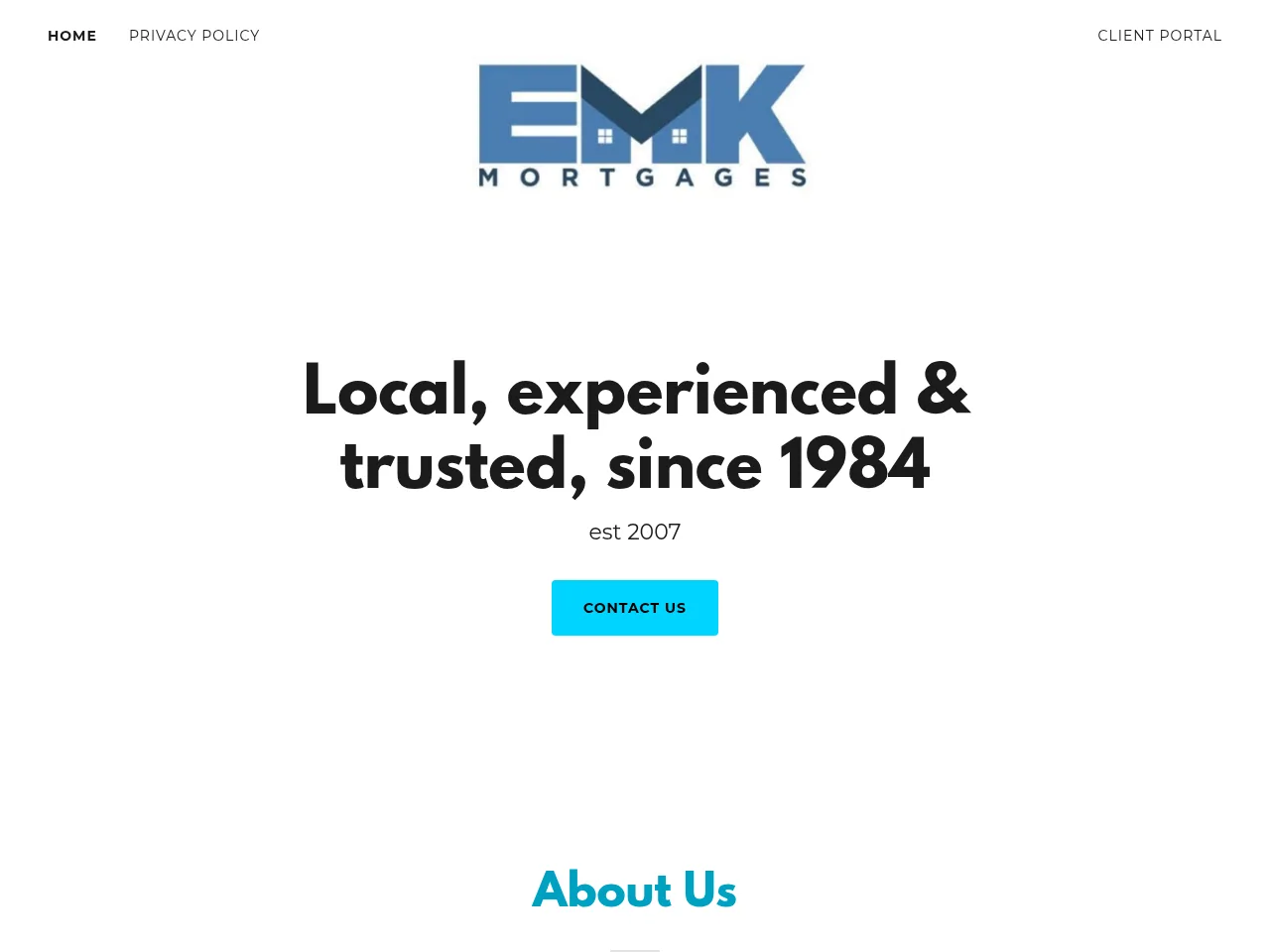 EMK Mortgages website preview