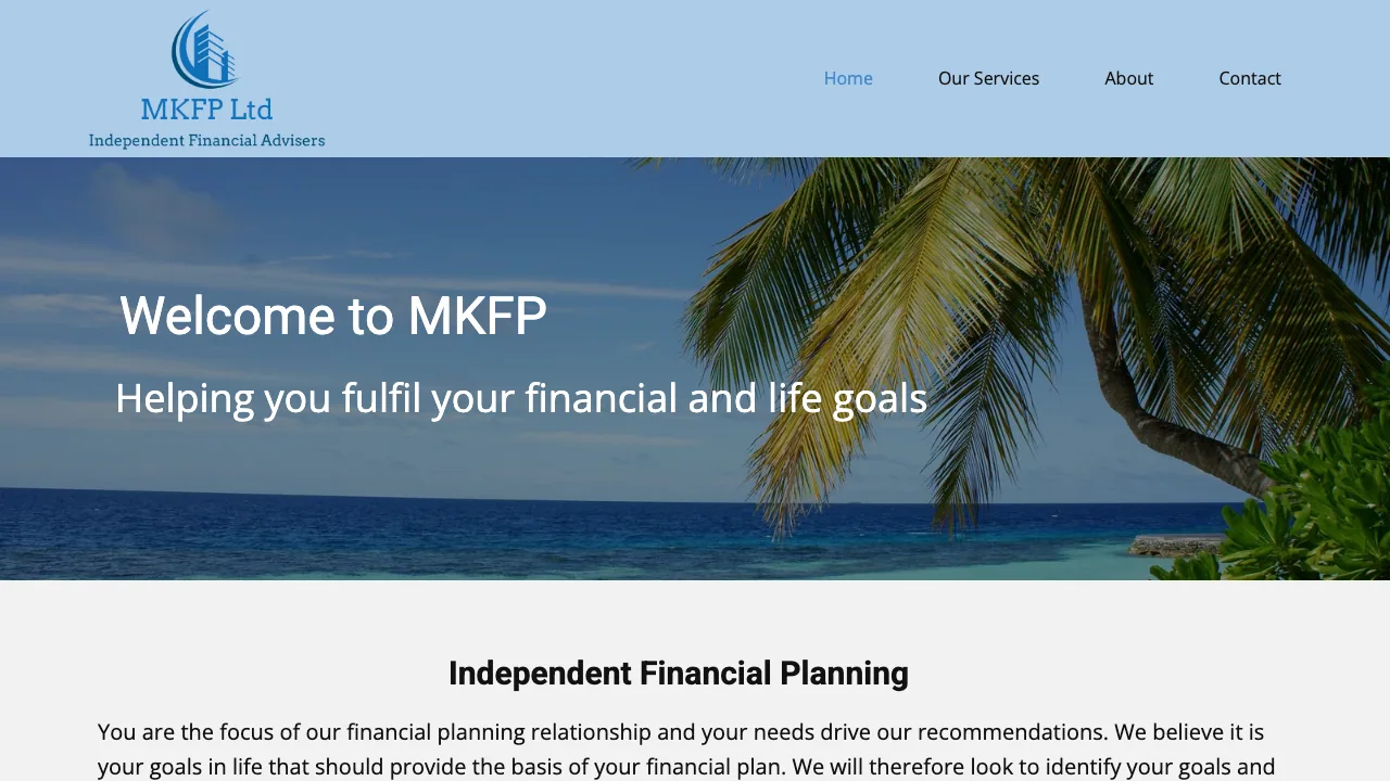 MKFP Ltd website preview