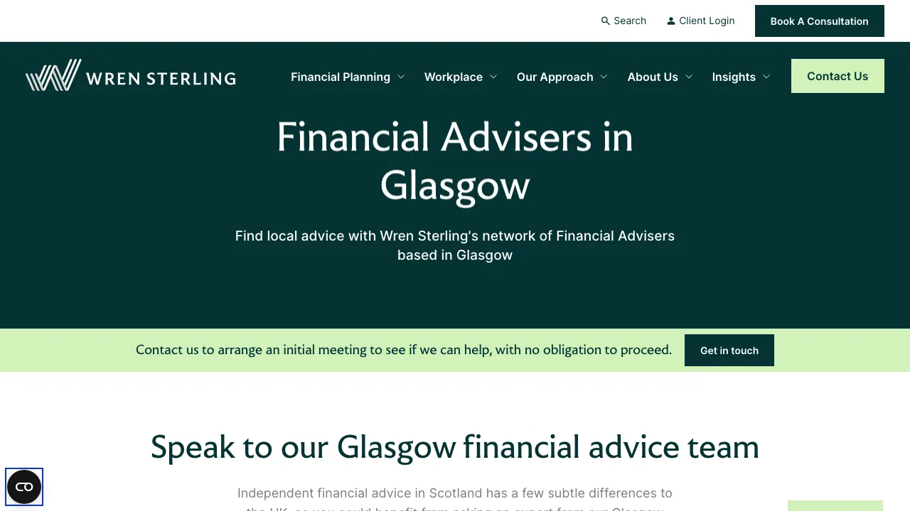 Wren Sterling website preview