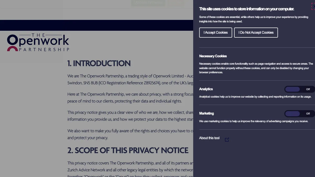 William Dixon & Associates Ltd website preview
