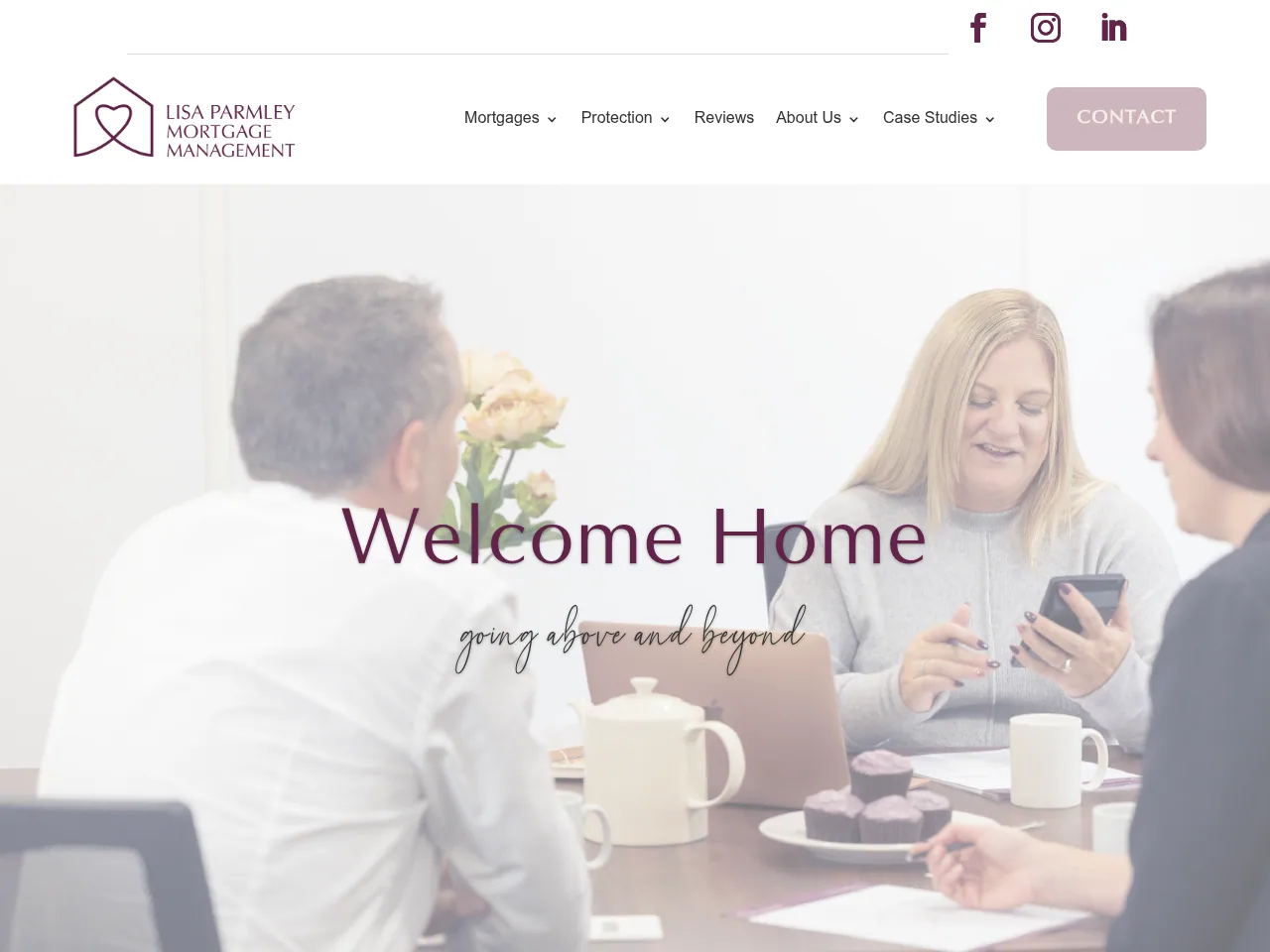 Lisa Parmley Mortgage Management website preview