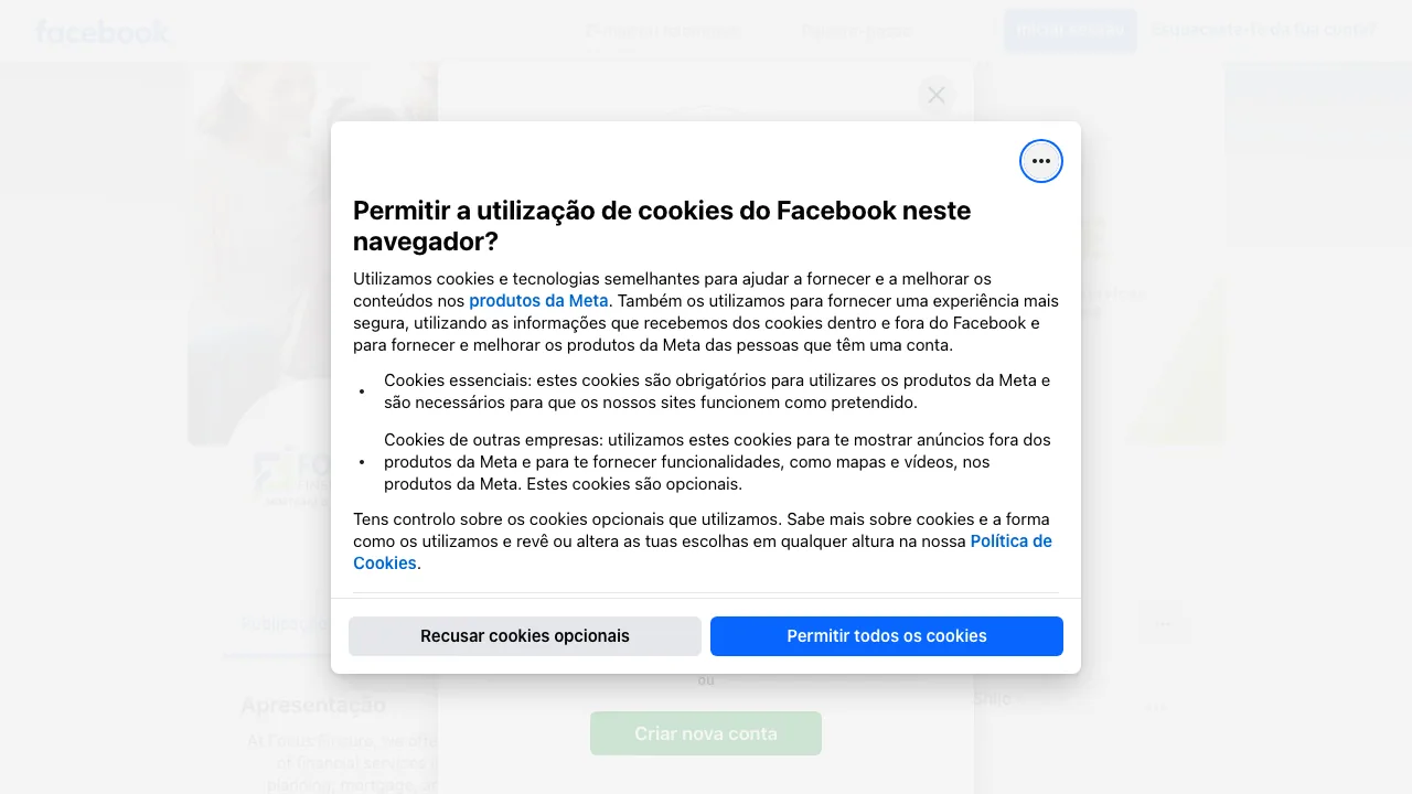 Focus Finsure website preview