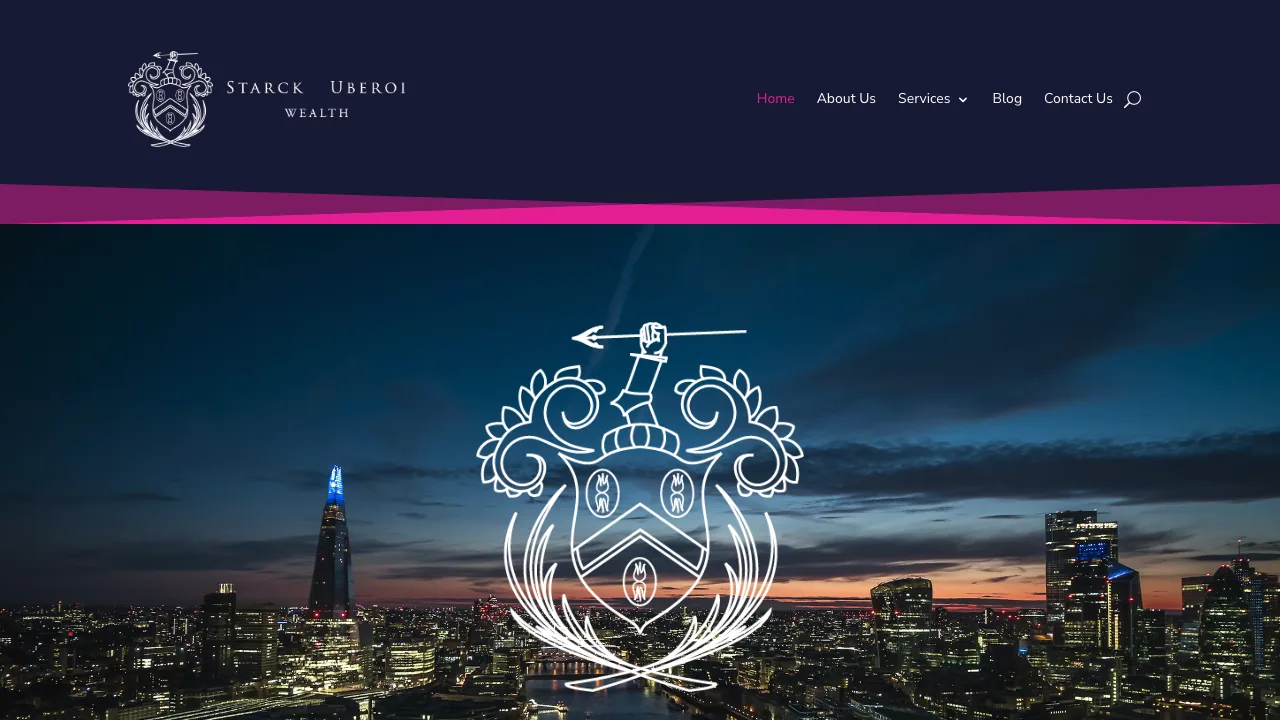 Starck Uberoi Wealth website preview
