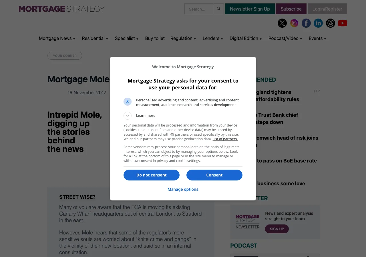 Burrow Mortgages website preview