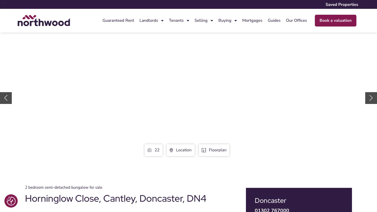 Northwood Doncaster website preview