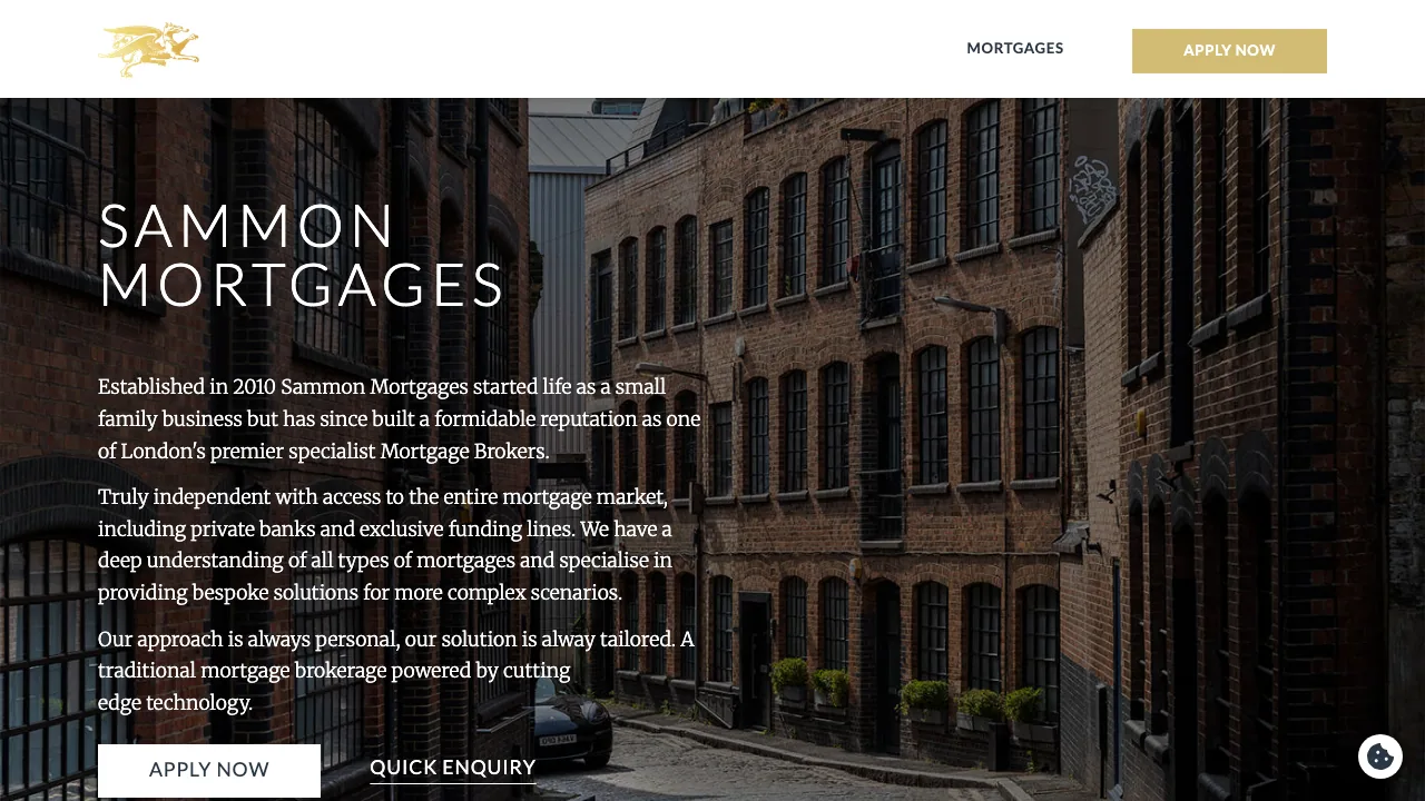 Sammon Mortgage Management Ltd website preview
