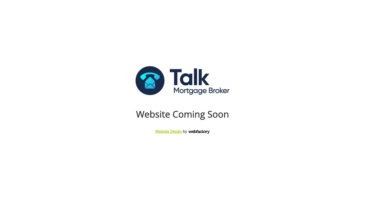 Talk mortgage broker website preview