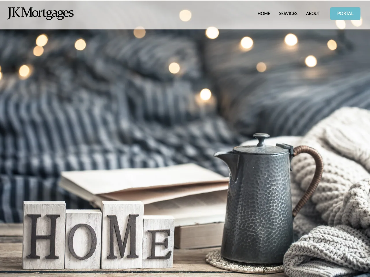 JK Mortgages website preview