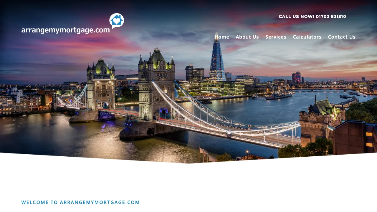arrangemymortgage.com website preview