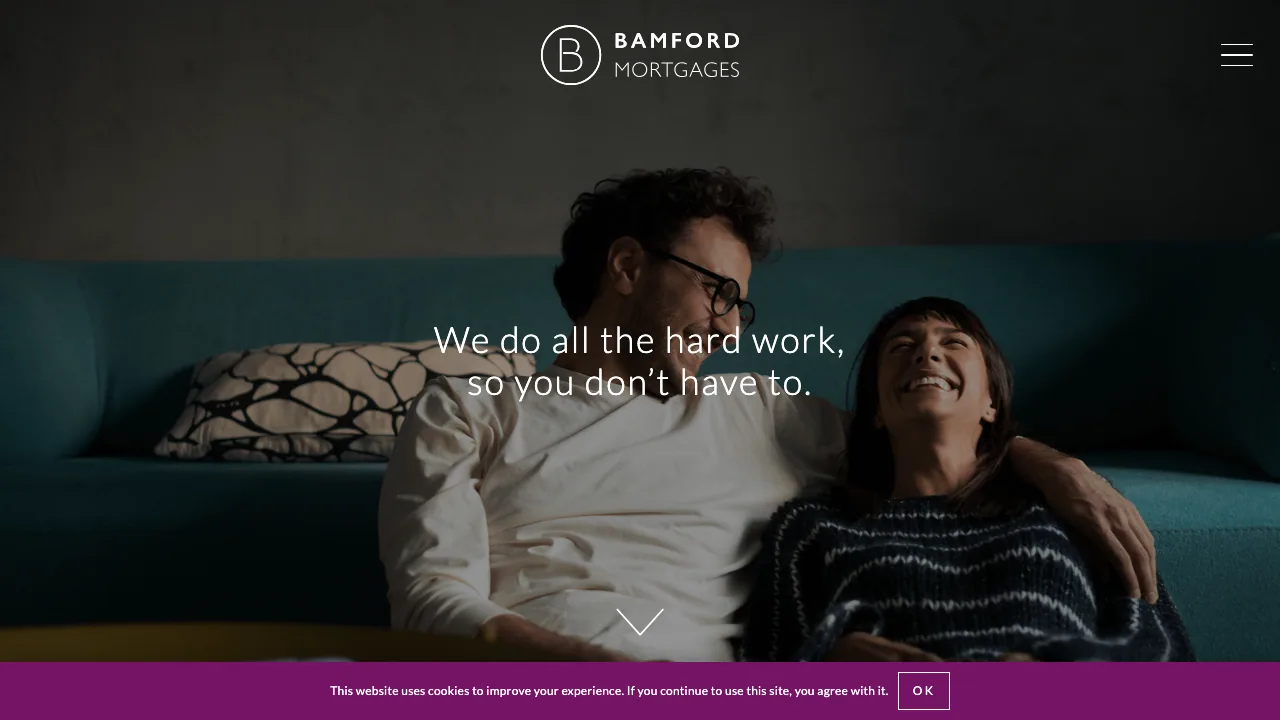 Bamford Mortgages website preview
