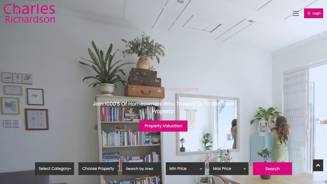 Charles Richardson website preview