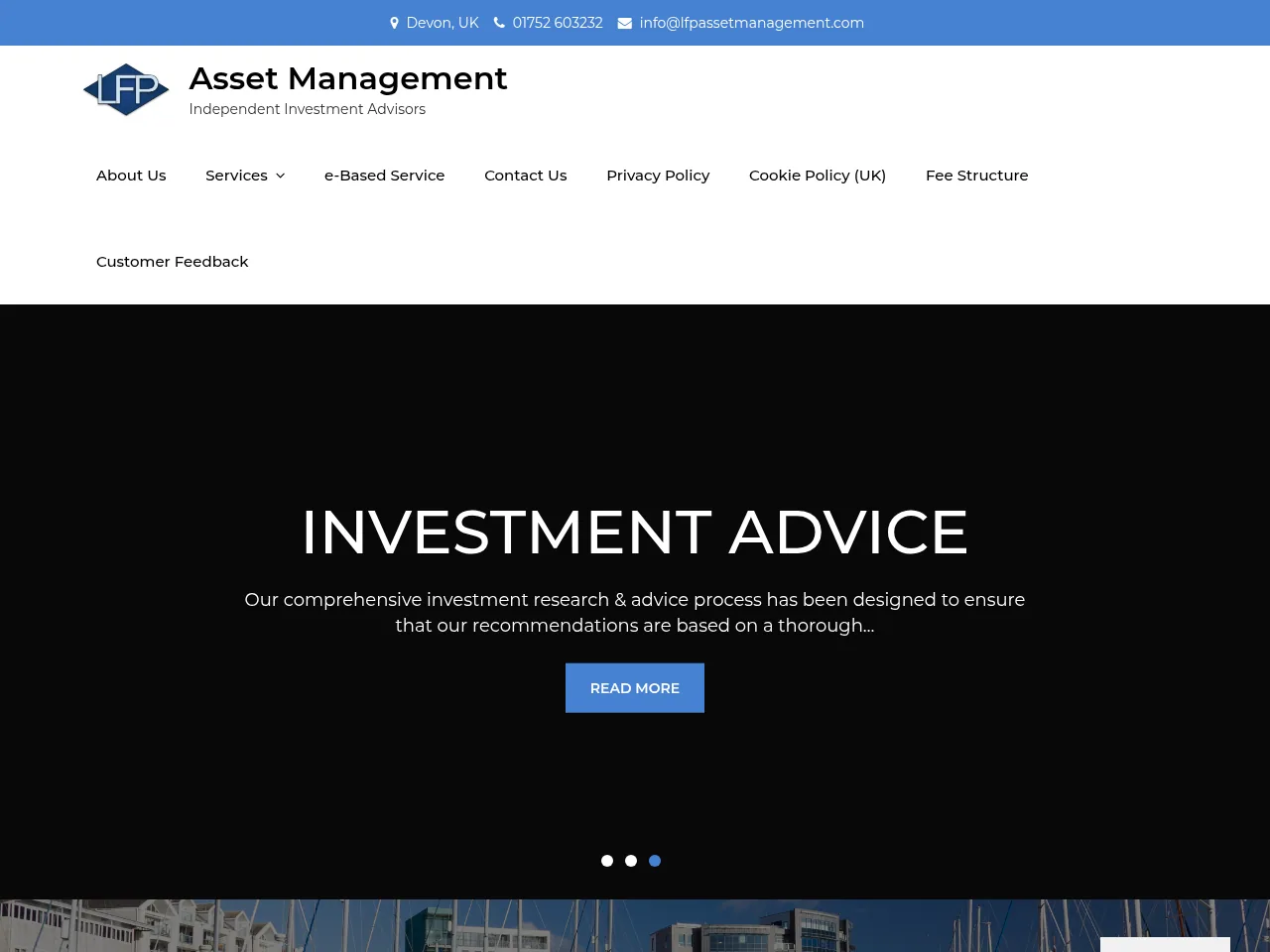 LFP Asset Management website preview