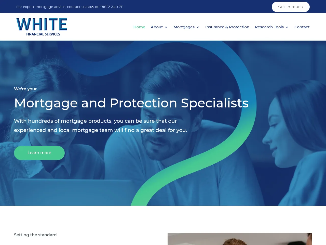 Mortgage and Protection Specialists website preview
