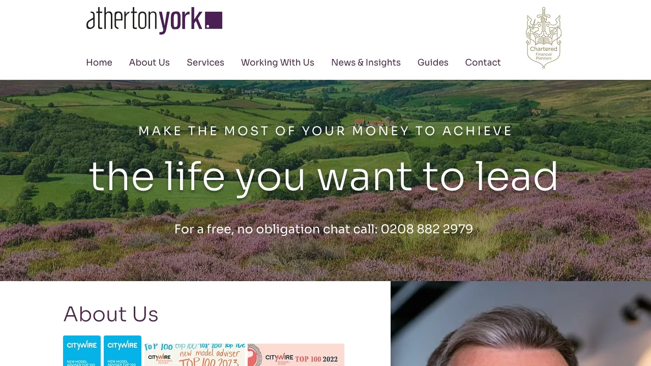 Atherton York Limited website preview