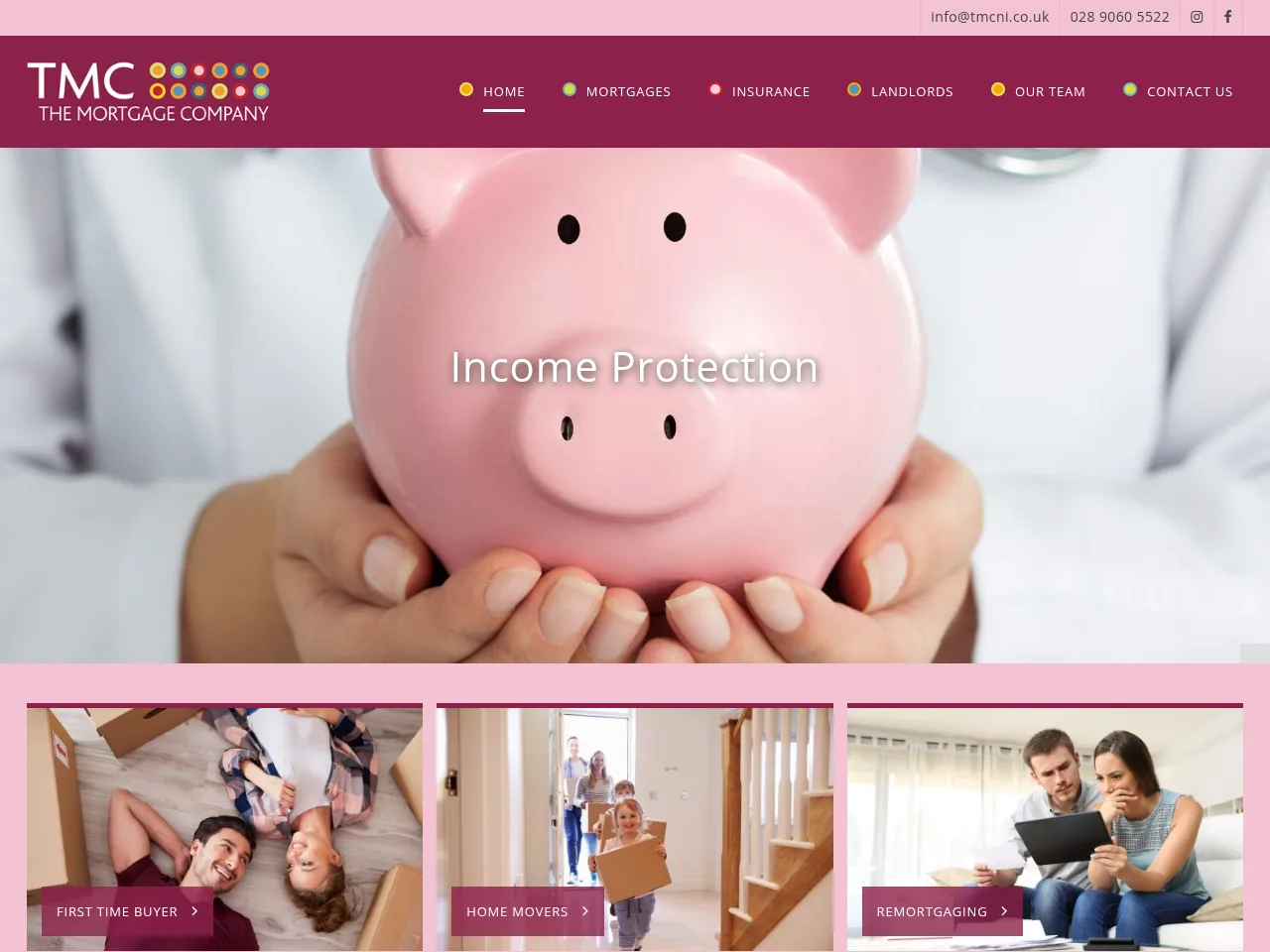 The Mortgage Company NI website preview