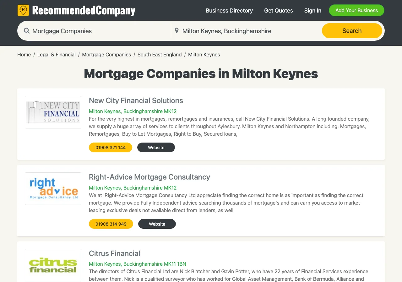 New City Financial Solutions website preview