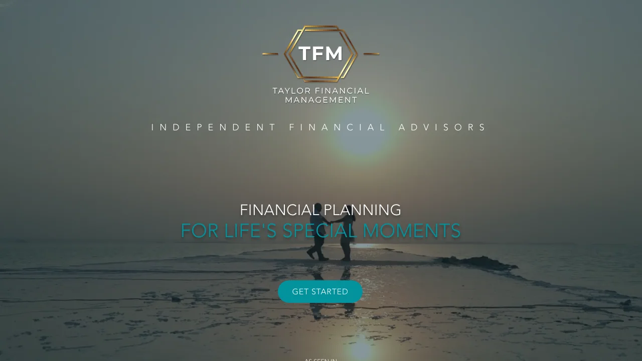 Taylor Financial Management website preview