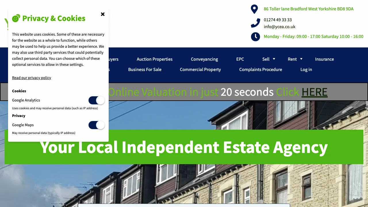 Your Choice Group website preview