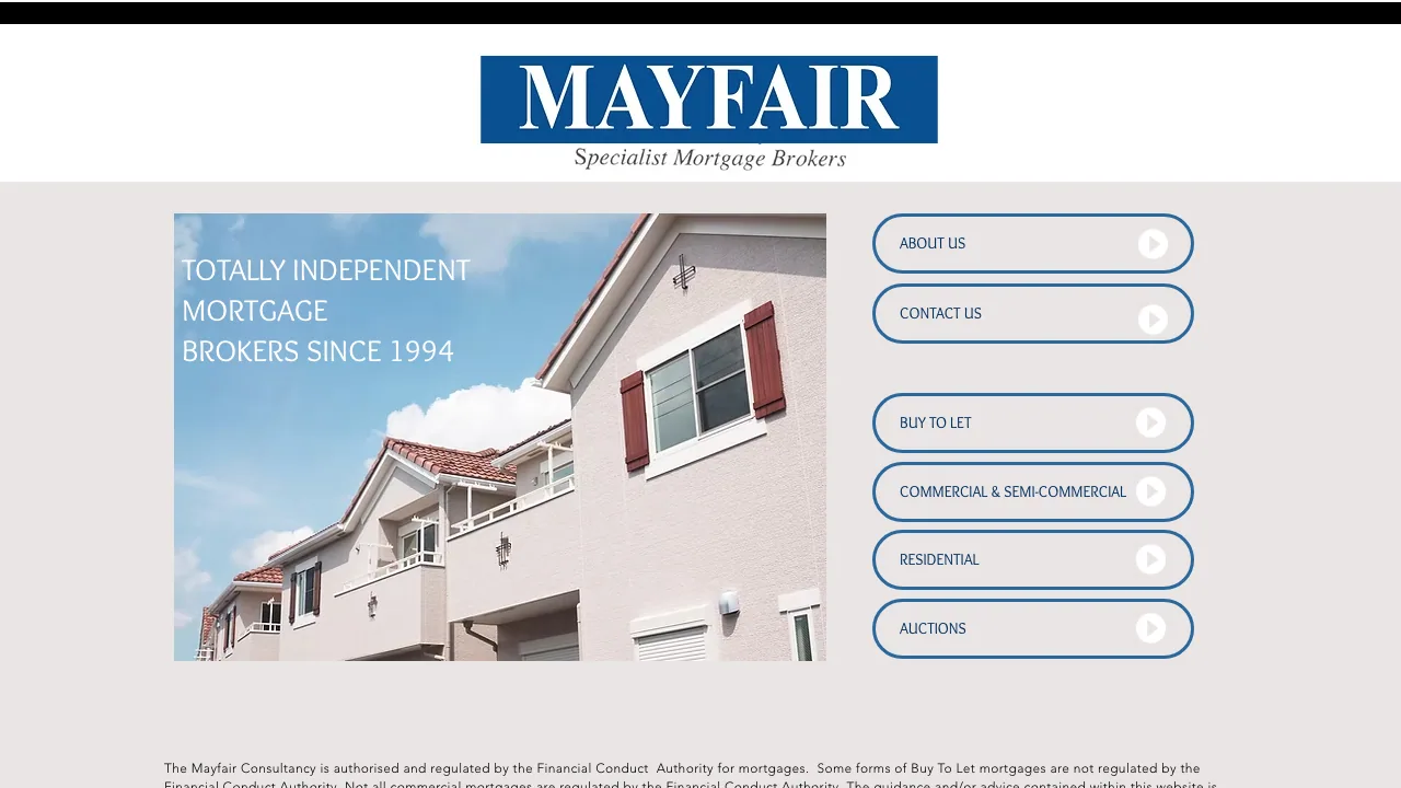 The Mayfair Consultancy website preview