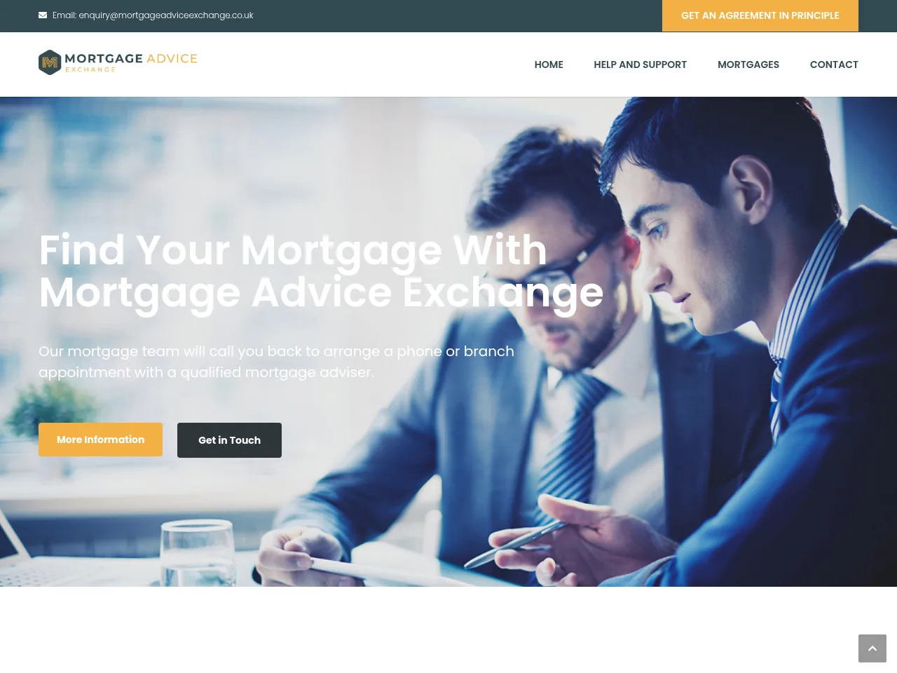 Mortgage Advice Exchange website preview