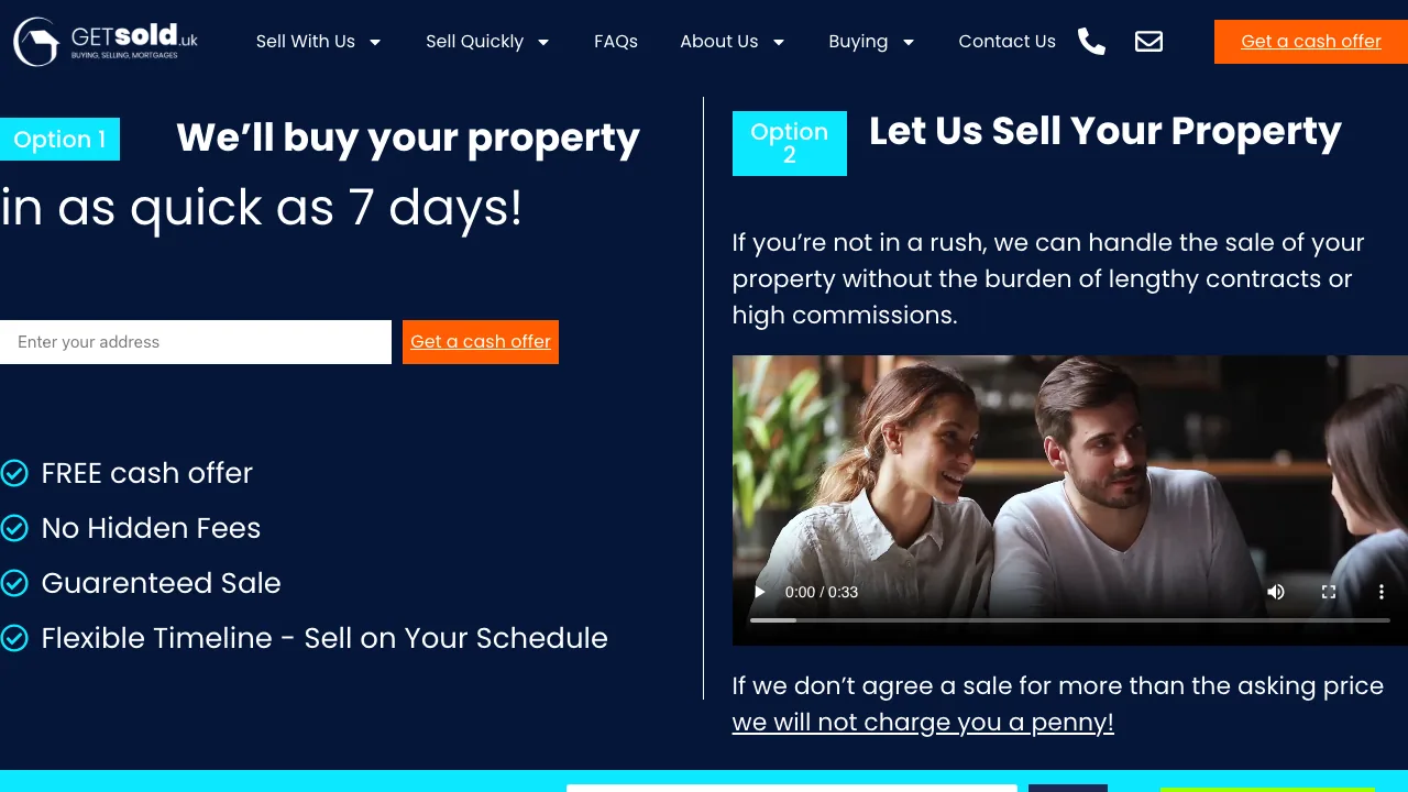 Get Sold UK website preview