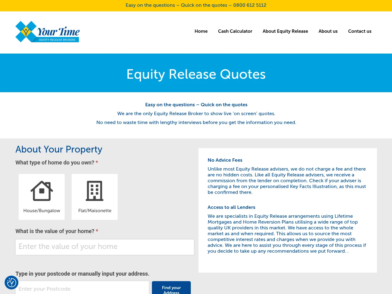 Your Time website preview